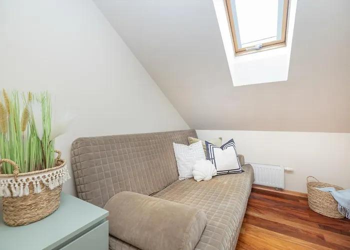 Lägenhet Sloneczne Apartamenty Pulaskiego 8 By Praia - 300 M Do Plazy *